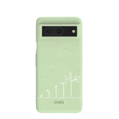 Sage Green Grow and Flourish Google Pixel 8 Case
