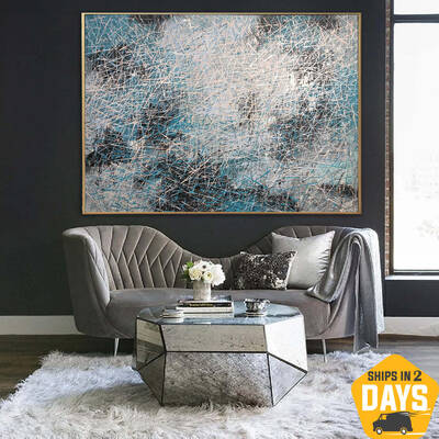 Large Abstract Original Colorful Paintings On Canvas Handmade Textured Painting Creative Fine Art Oil Painting | NEW SERIES 3...
