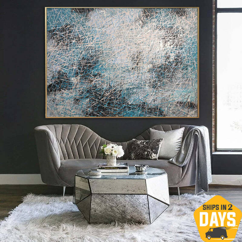 Large Abstract Original Colorful Paintings On Canvas Handmade Textured Painting Creative Fine Art Oil Painting | NEW SERIES 3...