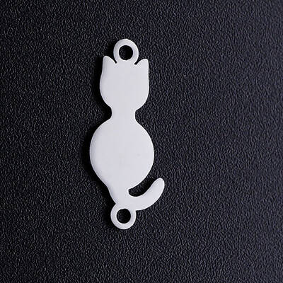 Tarnish Resistant 201 Stainless Steel Kitten Links connectors