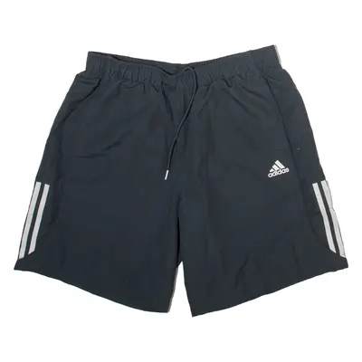 ADIDAS Mens Casual Shorts Black Relaxed L W30