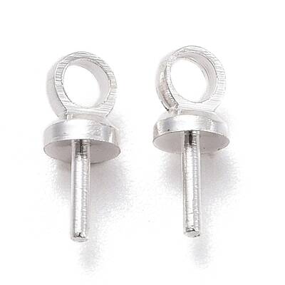Brass Cup Peg Bails Pendants