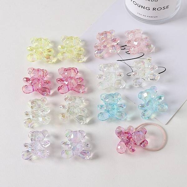 Transparent Acrylic Beads
