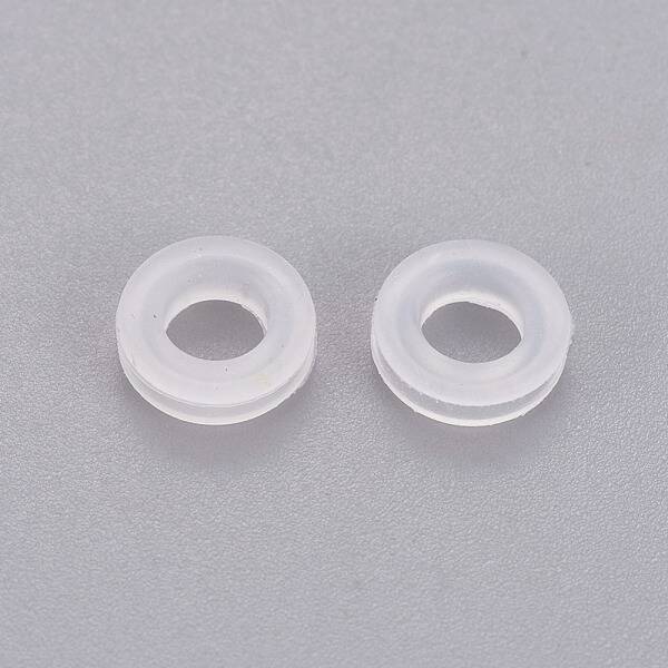 Comfort Plastic Pads for French Clip Earrings