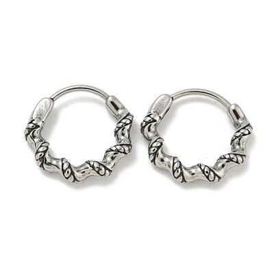 316 Surgical Stainless Steel Hoop Earrings