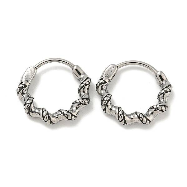 316 Surgical Stainless Steel Hoop Earrings
