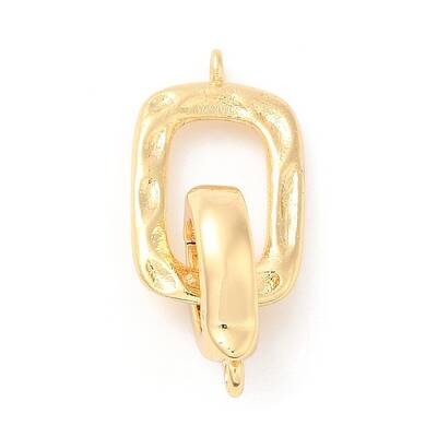 Brass Fold Over Clasps