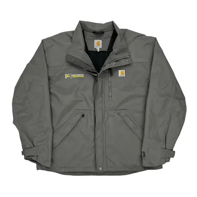 Providence Construction Carhartt Jacket - Large Grey Polyester