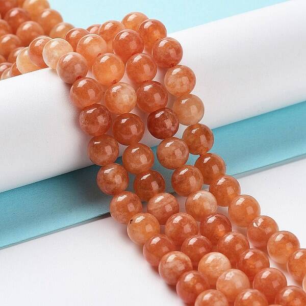 Dyed Natural Malaysia Jade Beads Strands
