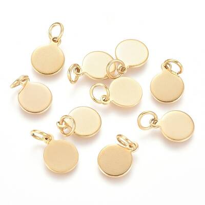 Ion Plating(IP) 304 Stainless Steel Charms