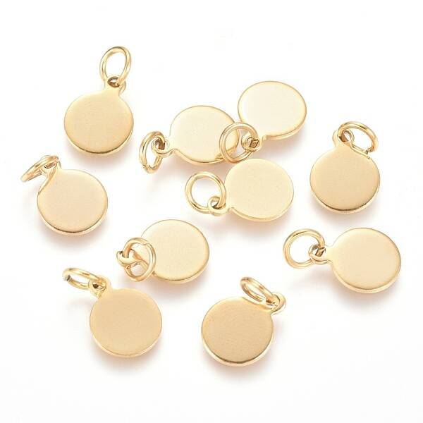 Ion Plating(IP) 304 Stainless Steel Charms
