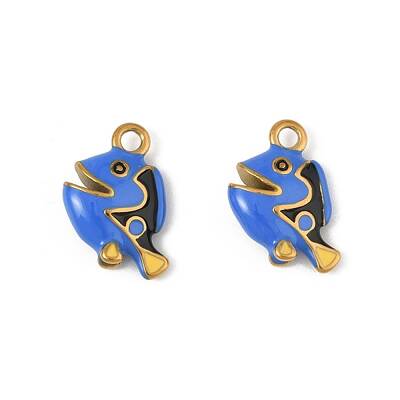 304 Stainless Steel Enamel Pendants