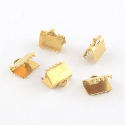 304 Stainless Steel Ribbon Crimp Ends