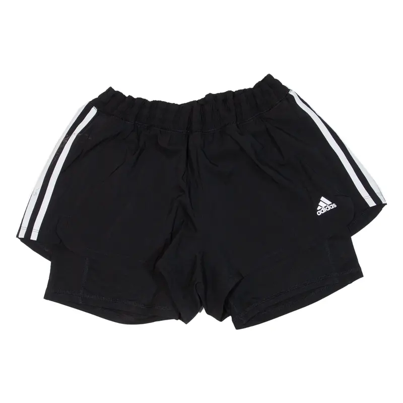 ADIDAS Womens Sports Shorts Black Slim M W30