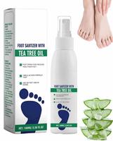 Foot Sanitizer Spray with Tea Tree Oil,Ximonth Clear Foot Sanitizer Spray,Tea Tree Oil for Foot & Shoe Freshness (1PCS)