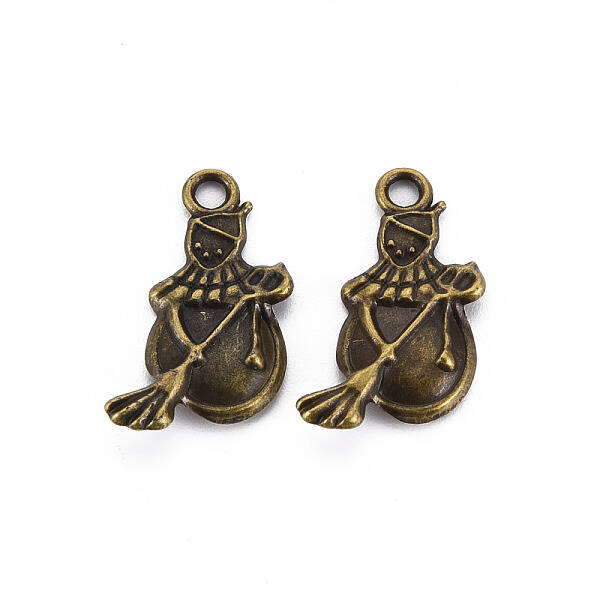 Tibetan Style Alloy Pendant Enamel Settings