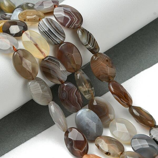 Natural Botswana Agate Beads Strands