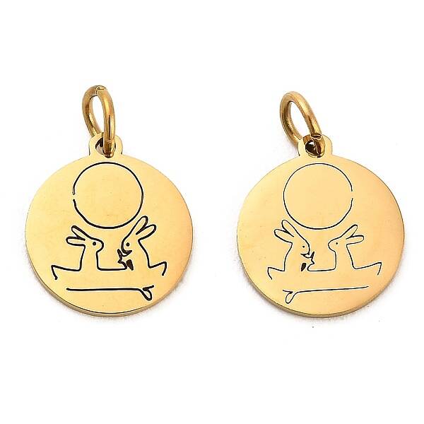 304 Stainless Steel Charms