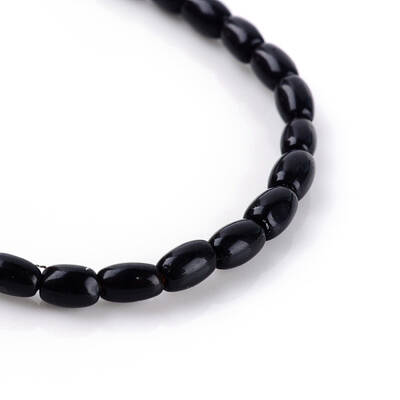 Natural Obsidian Bead Strands