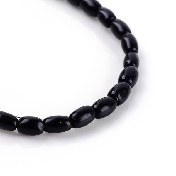 Natural Obsidian Bead Strands