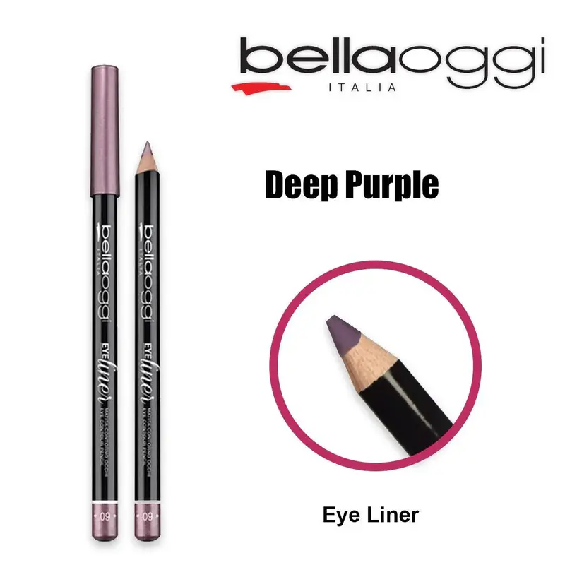 Deep purple eyeliner pencil