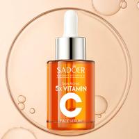 5X Vitamin C Face Serum with Vitamin C & Centella Asiatica, Restore Hydrate & Delaying Skin Aging, Brightening Moisturizing S...