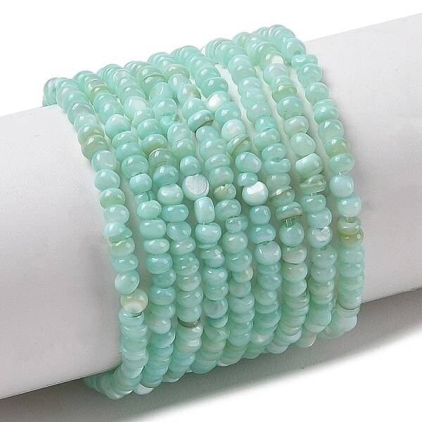 Natural Freshwater Shell Beads Strands