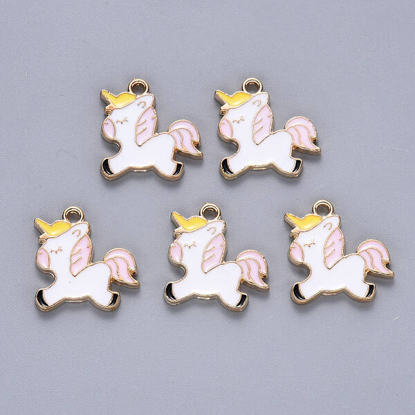 Alloy Enamel Pendants