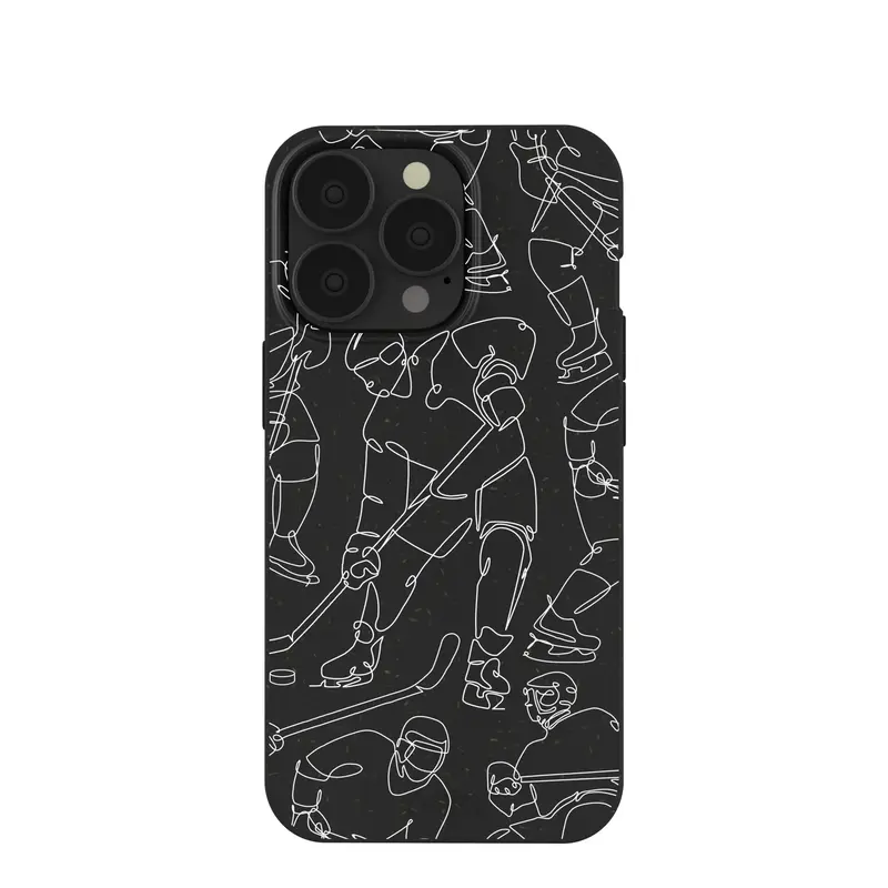 Black Play Sketch iPhone 13 Pro Case