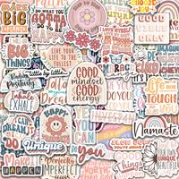 300PCS Motivational Stickers for Water Bottles Laptops, Inspirational Quote Waterproof Vinyl for Journals Cups, Affirmation, ...