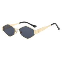 Dealsforyoudays summer Diamond-shaped sunglasses for women 2025 new metal sunglasses Korean style personality small frame sun...