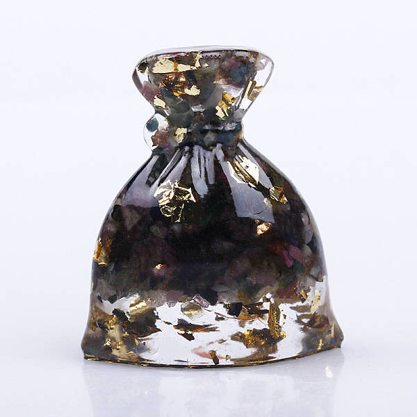 Resin Money Bag Display Decoration