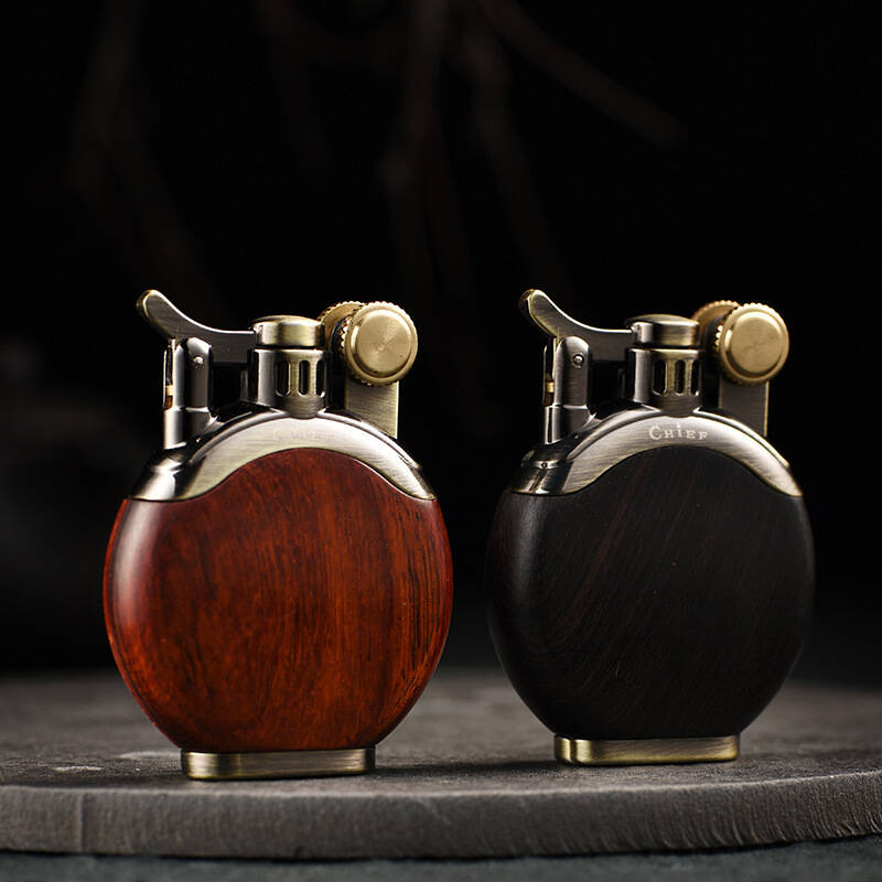 Vintage Wooden Carved Lighters – Stylish, Handcrafted, and Unique