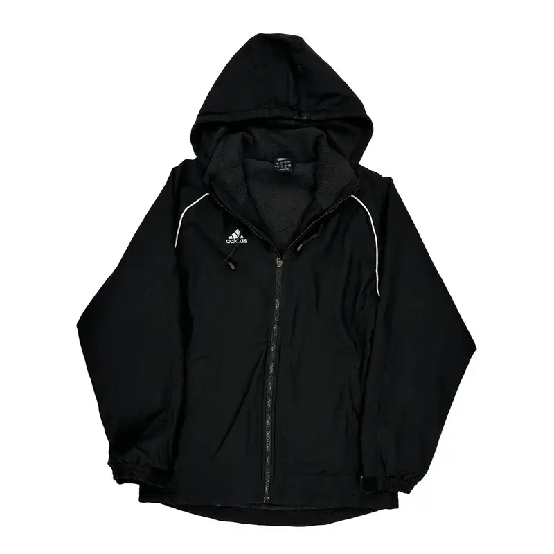 Adidas Jacket - Small Black Nylon