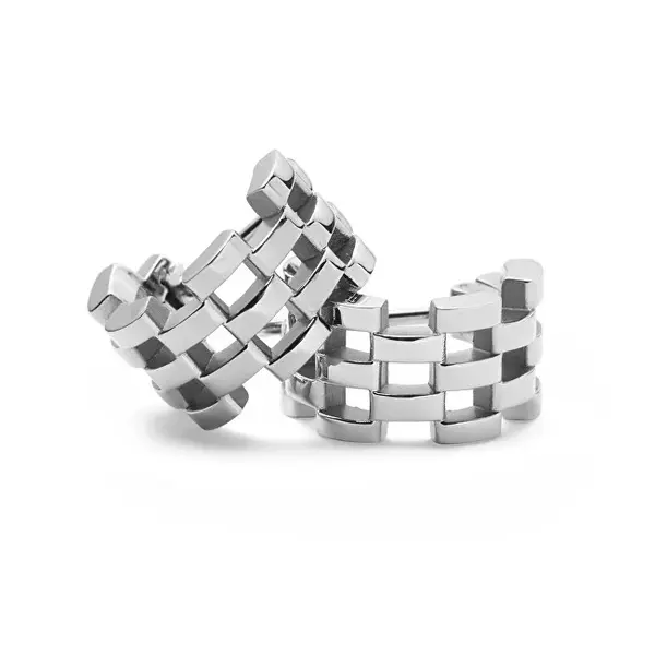 Daniel Wellington Eleganti Orecchini In Acciaio A 5 Maglie Dw00401020