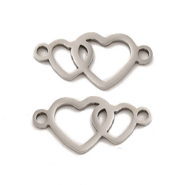 Non-Tarnish 201 Stainless Steel Connector Charms