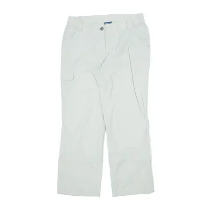 CRANE Outdoor Trousers Cream Regular Straight Womens W32 L30