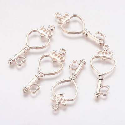 Long-Lasting Plated Alloy Open Back Bezel Pendants