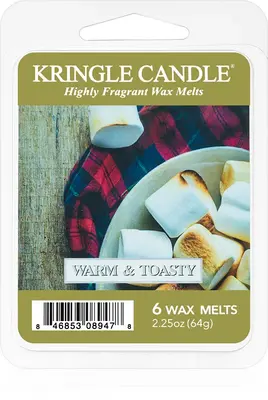 Kringle Candle Warm & Toasty Lamp Wax aromatica 64 g