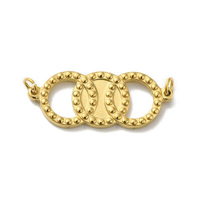 PVD Vacuum Plating 304 Stainless Steel Connector Charms