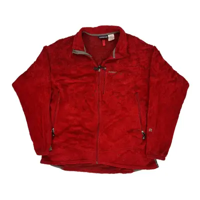 Patagonia Fleece Jacket - XL Red Polyester