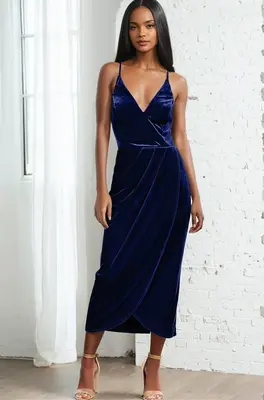 FELICITY VELVET DRESS
