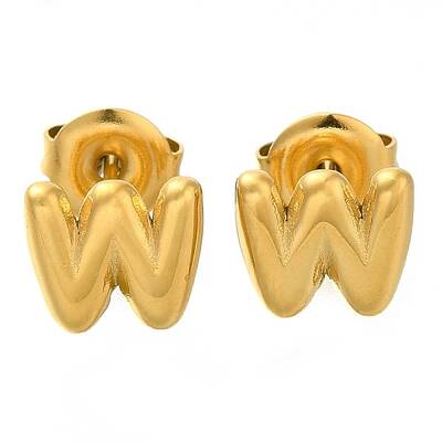 304 Stainless Steel Stud Earrings