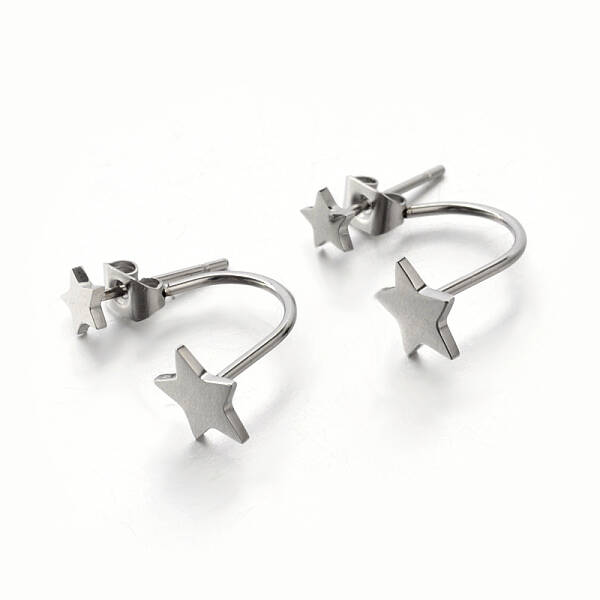 Tarnish Resistant 304 Stainless Steel Ear Studs