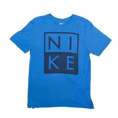NIKE Blue T-Shirt M
