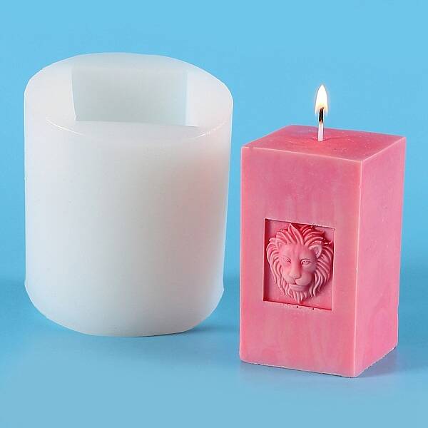 Column Food Grade Silicone Candle Molds