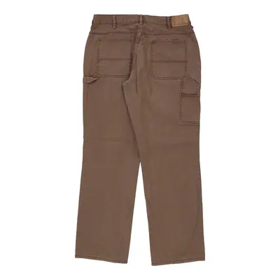 Schmidt Trousers - 34W 33L Brown Cotton