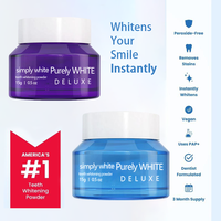 Maximum Whitening Bundle.Teeth Whitening Powder.Instant Whitening and Stain Removal.Instant Brightening,For Sensitive Teeth.R...
