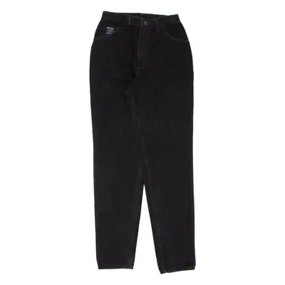 WRANGLER Womens Jeans Black Relaxed Straight W26 L32