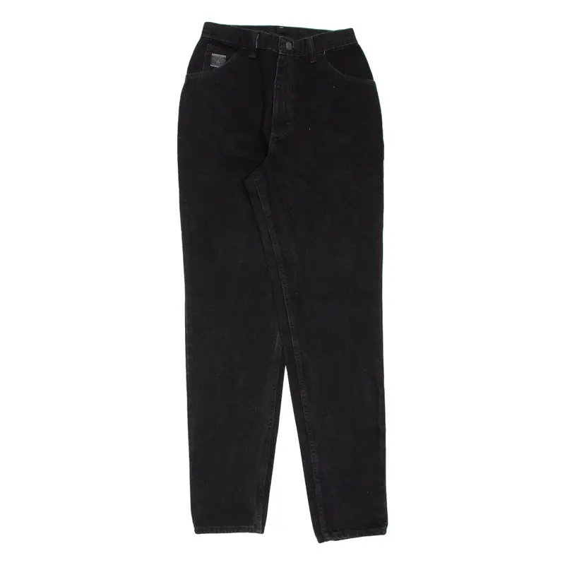 WRANGLER Womens Jeans Black Relaxed Straight W26 L32